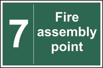 Picture of Spectrum Fire assembly point 7 - SAV 600x400mm - SCXO-CI-12079