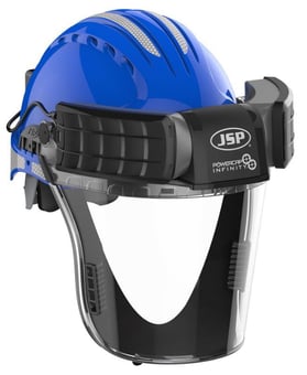 Picture of JSP - Powercap Infinity Powered Respirator - Complete Unit - Blue - [JS-CEA646-000-500] - (SB)