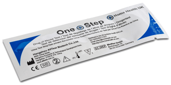 picture of One Step Alcohol Test Strip Urine Tester ETG Testing Kit - Single - [HHU-107]