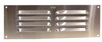 picture of Louvre Vent - Self Colour Aluminium - 229 x 76mm - CTRN-CI-VE10P