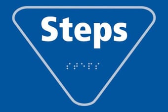 Picture of Steps - Taktyle (225 x 150mm) - SCXO-CI-TK0235WHBL