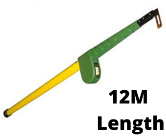 picture of Clydesdale - Telescopic Conductor Height Measuring Pole - Length 12M - Retracted Length 1.42m - Weight 2.8kg - [CD-CLY-111-004]