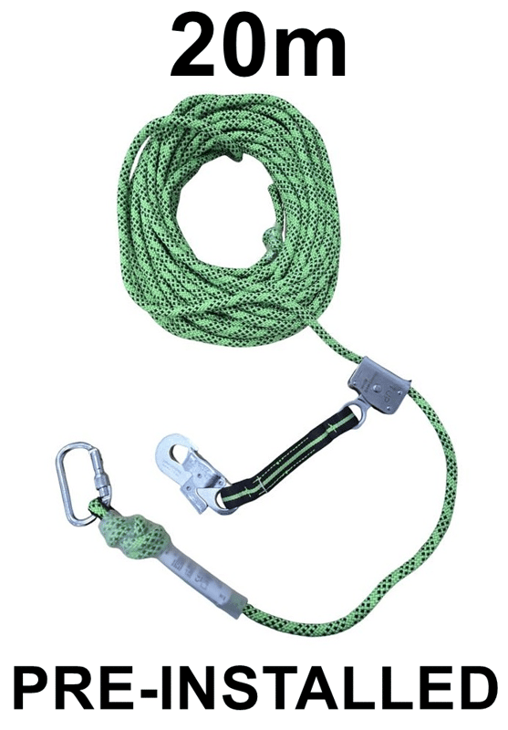 Miller PSS Kit RG300 Edge Tested Rope Grab 20m - [HW-1036269]