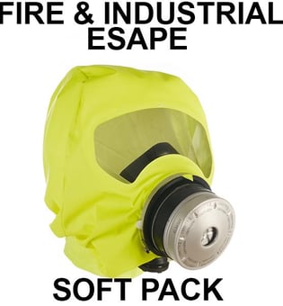 picture of Drager - Parat 7520 Fire - Industrial Escape Hood - Soft Pack - [BL-R59427]
