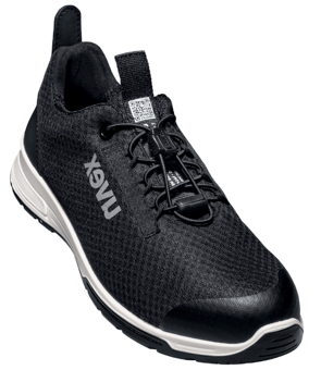 picture of Uvex 1 Safety Trainer Shoes Black S1P SRC - TU-84753