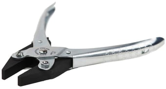 Picture of Maun Smooth Jaws Flat Nose Parallel Plier Return Spring 140 mm - [MU-4871-140]