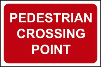 Picture of Spectrum Pedestrian Crossing Point - FMX 600 x 400mm - [SCXO-CI-13979]