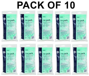 picture of Relief Instant Ice Pack - 30cm x 13cm - Pack of 10 - [RL-710]