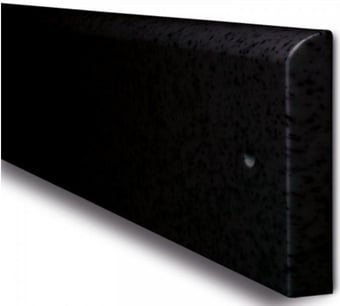 Picture of TRAFFIC-LINE Wall Protection Profiles - 200 x 10mm - Black - [MV-423.19.744]