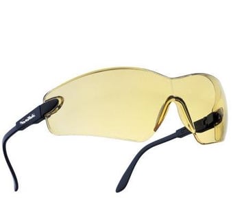 Picture of Bolle VIPER Adjustable Panoramic Safety Spectacles with Sports Cord - Yellow Anti-Scratch Anti-Fog Lens - [BO-VIPPSJ] - (DISC-R)