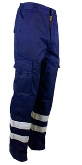 Picture of Himalayan - Iconic Titanium Combat Trousers Mens Royal - Long Leg 33 Inch - BR-H833-L - (DISC-R)