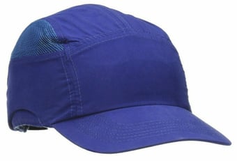 picture of 3M™ First Base™ + Bump Cap - Royal Blue - Reduced Peak 55mm - [3M-2014288]