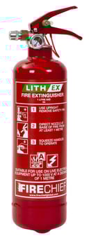 Picture of Firechief - FLE1 - Lith-Ex Fire Extinguisher - 1L - [HS-FLE1]