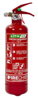 picture of Firechief - FLE1 - Lith-Ex Fire Extinguisher - 1L - [HS-FLE1]