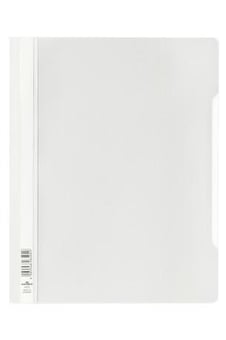 Picture of Durable - Clear View PVC Folder - White - Pack of 50 - [DL-257002]