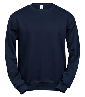 Picture of Tee Jays Men's Power Sweatshirt - Brushed Inside - Navy Blue - BT-TJ5100-NVY