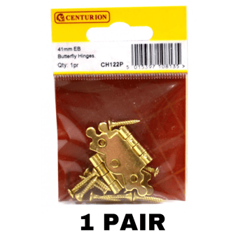 picture of Centurion EB Butterfly Hinge (1 Pair) - 41mm (1 5/8") - [CI-CH122P]