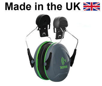 picture of JSP - Sonis® 1 Helmet Mounted Ear Defenders - Compatible With EVO® Helmets - SNR 26 - [JS-AEB010-0CY-800]