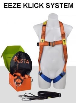 picture of ARESTA Restraint Kit MEWP KIT 2 With EEZE KLICK SYSTEM - Double Point - EN361 EN358 EN362 - [XE-AK-M02]