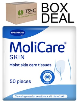 picture of MoliCare Skin Moist Skin Care Tissues - Box Deal Pack of 5 - [IH-HMD-995075] - (LP)