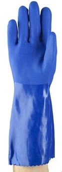 Picture of Ansell Edge 14-663 Oil Repellent PVC Coating Gloves - Pair - AN-14-663
