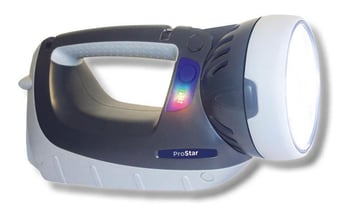 Picture of Nightsearcher Pro Star LED Search Light - 8000 Lumens - 14.8V 10.2Ah Li-ion Battery - Weatherproof to IP65 Rating - [NS-NSPROSTAR]