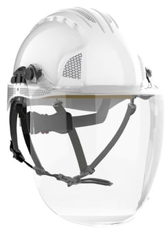 Picture of JSP - EVO5 Olympus Linesman Helmet - EVOGuard C5-MAX Industrial Visor - [JS-AKE24C-600-100]