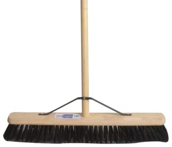 picture of Faithfull PVC Broom with Stay - 600mm/24 Inch - [TB-FAIBRPVC24H]
