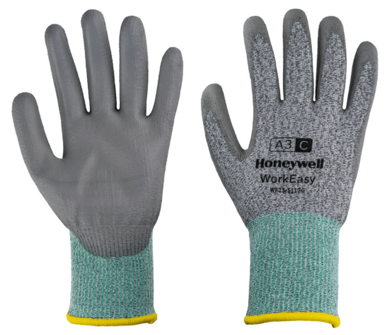 Honeywell Workeasy 13G GY PU A3/C Polyurethane Coated Medium Grey Gloves - HW-WE23-5113G