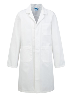 picture of Child's Warehouse Coat 444C - White - CC-444C-WHITE