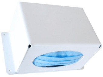 picture of Angloplas Lockable Antimicrobial Surgical Mask Dispenser - [AGP-FM1-LOCK-BIO]