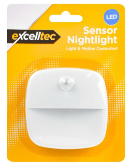 picture of Excelltec Sensor Nightlight 1 Pack - [OTL-323178] - (DISC-R)