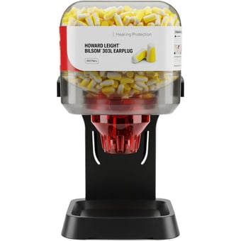 Picture of Howard Leight HL400 Lite Dispenser with 400 Pairs Bilsom 303L Earplugs - [HW-1006203-AM]