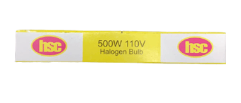 picture of 500W 110V Tungsten Halogen Bulb - Single - [HC-THL5HW110] - (DISC-W)