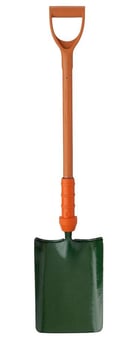 Picture of Bulldog Powerbreaker Insulated Taper Mouth Shovel - Treaded - [ROL-PD5TM2INR]