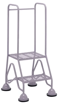 picture of Slingsby Multi Glide Premium Platform Steps - 2 Treads - Light Grey - [SLB-434880] - (LP)