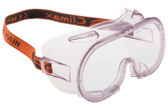 Picture of Climax Panoramic Unvented Goggles - Impact - Chemical Protection - [CL-539C]