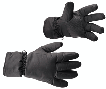 Picture of Portwest GL10 Fur Lined Waterproof Black Ski Gloves - Pair - [PW-GL10BKR] - (DISC-R)