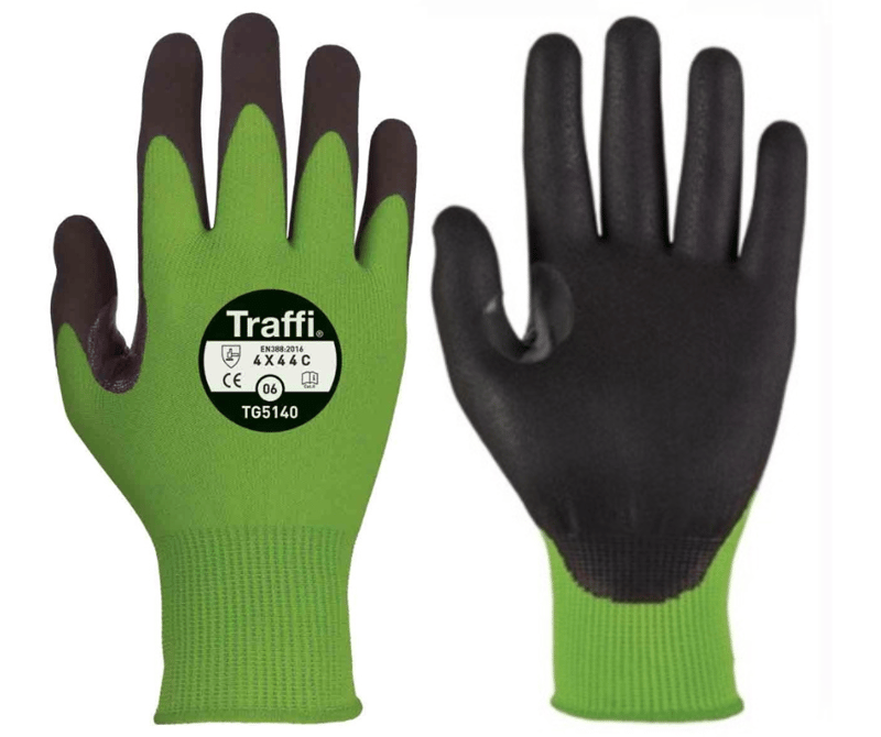 picture of TraffiGlove TG5140 Morphic 5 Cut Protection Handling Gloves - Size 10 - Pair - Pack of 10 - TS-TG5140-10X10