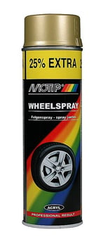 picture of Motip Wheel Spray Gold - 500ml - [SAX-M04008]