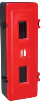 picture of Fire Box - Front Loader Fire Box - Truck or Wall Mounting - For Most 9-12 kg Extinguishers - [JO-JBXE83] - (HP)