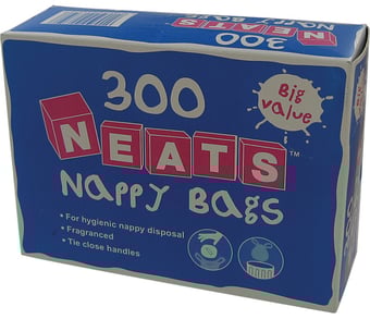 picture of Neats Nappy Bags - Packs of 300 Bags - [SA-M6018]