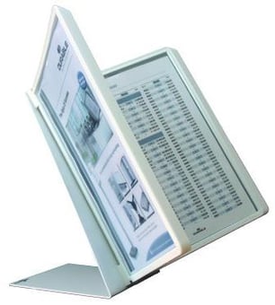 Picture of Durable - VARIO Desk 10 Display Panel - White - [DL-557002]