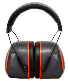 picture of Portwest PS43 HV Extreme Ear Muff Grey SNR 36dB - [PW-PS43GRR]