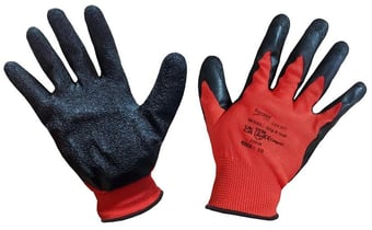 picture of Supreme TTF Grip and Grab Nylon Liner Latex Coating Gloves - HT-GRIPANDGRAB