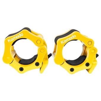 Picture of Komodo Spring Bar Collar 2 Inch - Yellow - Pair - [TKB-WT-BR-COL-YE]