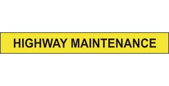 Picture of Spectrum Highway Maintencance - SAV 1000 x 350mm - [SCXO-CI-1948]