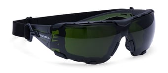 picture of Portwest PS28 - Tech Look Pro KN Safety Glasses - Bottle Green - [PW-PS28BGR]