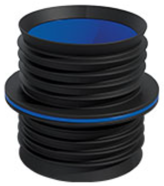 Fernco Icon Pushfit Coupling - 4 Inch Straight Connection - [FRN-IC100P]