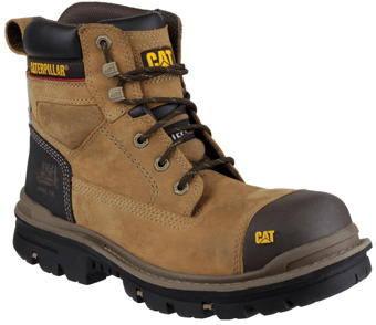 picture of Caterpillar P717675 Beige Safety Boot S3 HRO SRC - FS-21618-34735
